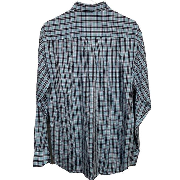 Tommy Bahama 100% Cotton Plaid Button Up Shirt - Picture 2 of 4